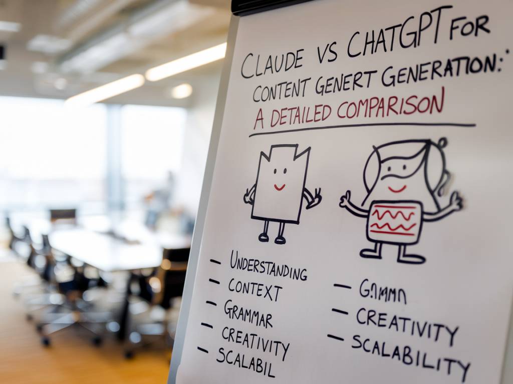 Claude vs chatgpt for content generation: a detailed comparison